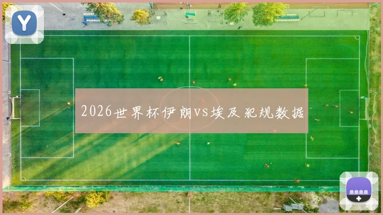 2026世界杯伊朗vs埃及犯规数据